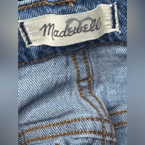 Madewell The Mid-Rise Perfect Vintage Jean Raw Hem Size 28 - Picture 8 of 10